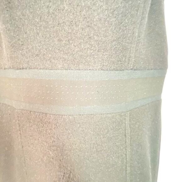 Tory Burch A-Line Wool Dress With Large Sequin Hem Detail Size Large - Picture 4 of 15